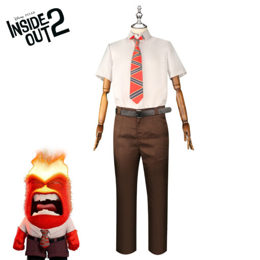 Inside Out Anger Cosplay Costume