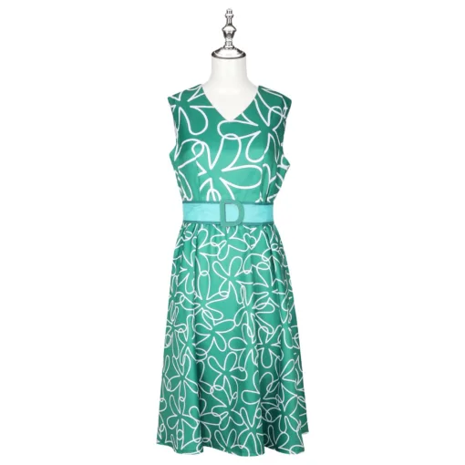 Inside Out Disgust Dress Cosplay Costume