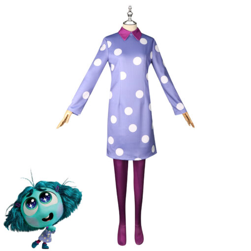 Inside Out Envy Dress Cosplay Costume