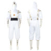 Power Rangers White Ninja Tommy Oliver Cosplay Costume