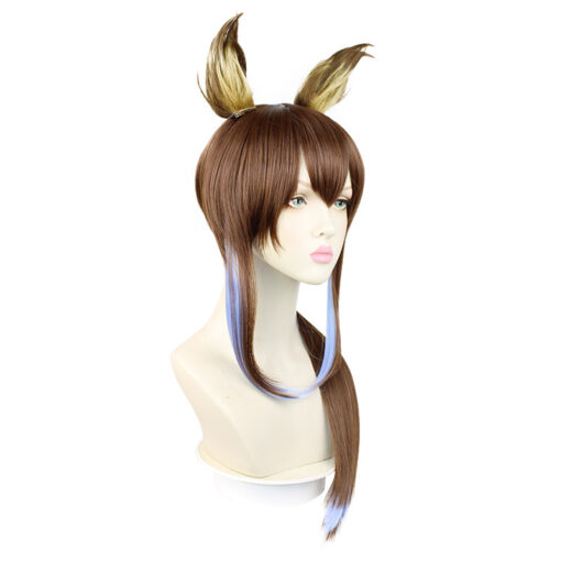 Arknights Amiya Cosplay Wig