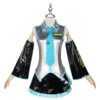 Hatsune Miku Patent Leather Performance Skirt Cosplay Costume