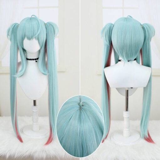 Hatsune Miku × Rascal the Raccoon Cosplay Wig