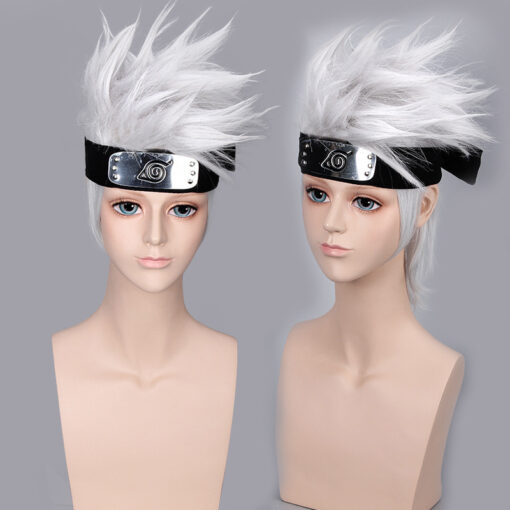 Naruto Kakashi Hatake Cosplay Wig