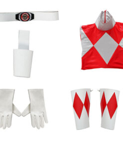 Power Rangers Red Ranger Cosplay Costume