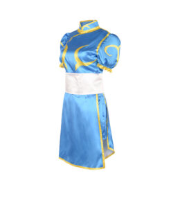 Street Fighter Chun Li Cheongsam Cosplay Costume