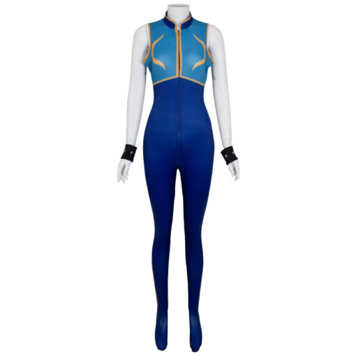 Street Fighter Chun Li Bodysuit Cosplay Costume