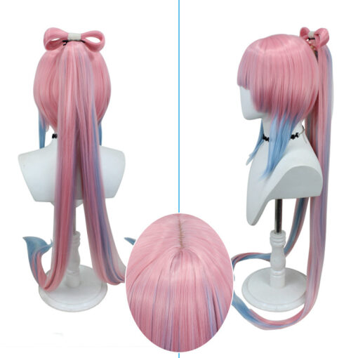 Genshin Impact Sangonomiya Kokomi Cosplay Wig Pink