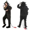 How to Train Your Dragon Night Fury Toothless Flannel Pajamas Cosplay Costume