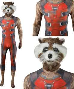 Guardians of the Galaxy Rocket Raccoon Bodysuit Cosplay Costume