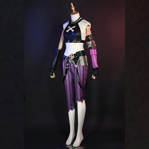 League of Legends The Loose Cannon Jinx Cosplay Costume