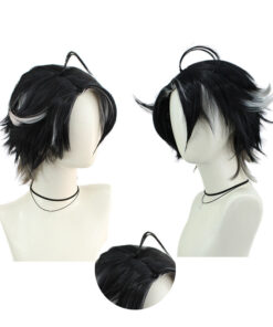 Genshin Impact Wriothesley Cosplay Wig