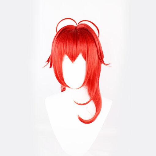 Genshin Impact Diluc Cosplay Wig