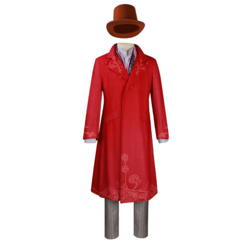 Charlie and the Chocolate Factory Willy Wonka Cosplay Costume