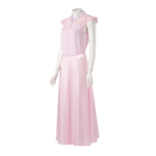 Wicked Glinda Pink Skirt Cosplay Costume