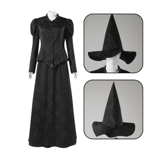 Wicked Elphaba Black Skirt Cosplay Costume