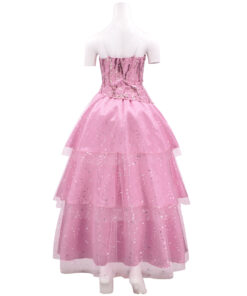 Wicked Glinda Pink Skirt Cosplay Costume