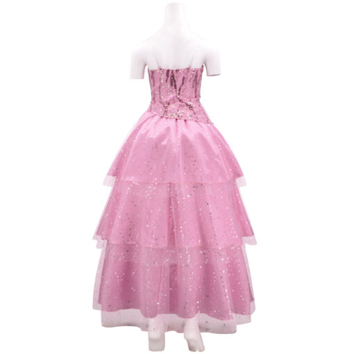 Wicked Glinda Pink Skirt Cosplay Costume