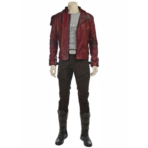 Guardians of the Galaxy Star-Lord Peter Quill Leather Jacket Cosplay Costume