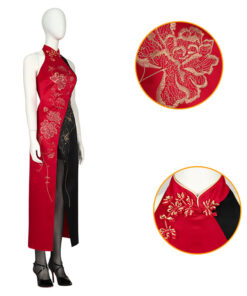 Resident Evil Ada Wong Cheongsam Cosplay Costume