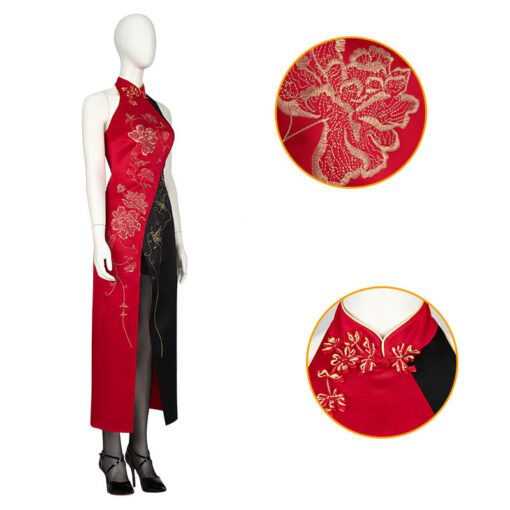 Resident Evil Ada Wong Cheongsam Cosplay Costume