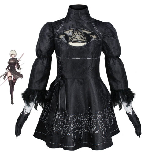 Nier Automata YoRHa No. 2 Type B Dress Cosplay Costume