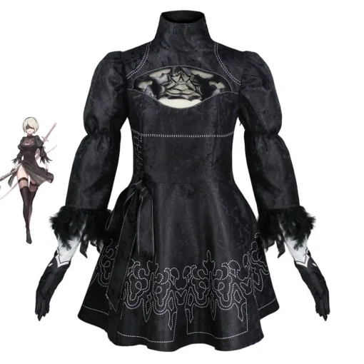 Nier Automata YoRHa No. 2 Type B Dress Cosplay Costume