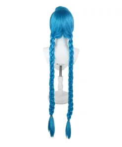 League of Legends LOL Jinx Cosplay Wig