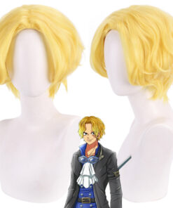 One Piece Flame Emperor Sabo Cosplay Wig