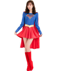 Justice League Women Superman Cosplay Costume