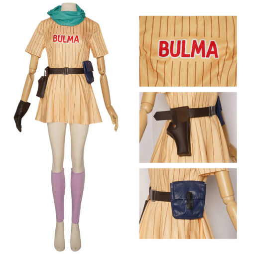 Dragon Ball Bulma Cosplay Costume