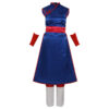 Dragon Ball Chichi Cheongsam Cosplay Costume