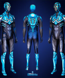 Blue Beetle Bodysuit Cosplay Costume