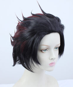 Demon Slayer Kamado Tanjirou Cosplay Wig