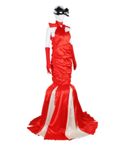 Cruella Cruella De Vil Mermaid Dress Cosplay Costume