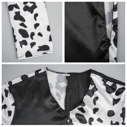 Cruella Cruella De Vil Dress Cosplay Costume