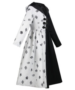 Cruella Cruella De Vil Dress Cosplay Costume