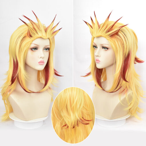 Demon Slayer Rengoku Kyojuro Cosplay Wig