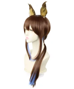 Arknights Amiya Cosplay Wig
