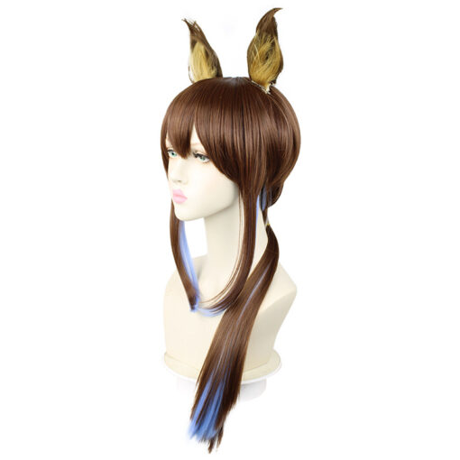 Arknights Amiya Cosplay Wig