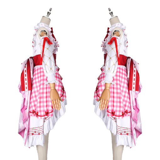 Hatsune Miku 15th Birthday Miku Strawberry Cosplay Costume