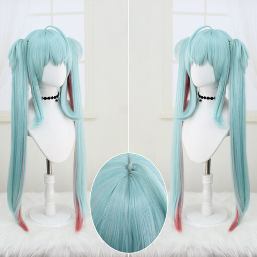 Hatsune Miku × Rascal the Raccoon Cosplay Wig