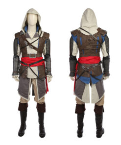 Assassins Creed Edward James Kenway Cosplay Costume