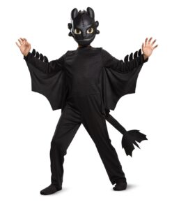 How to Train Your Dragon Night Fury Toothless Cosplay Costume