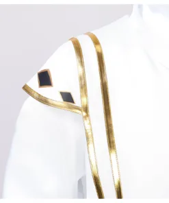 Power Rangers White Ninja Tommy Oliver Cosplay Costume