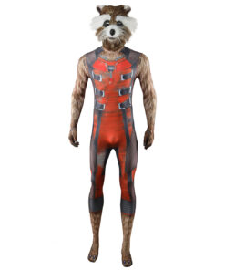 Guardians of the Galaxy Rocket Raccoon Bodysuit Cosplay Costume