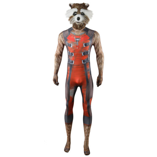 Guardians of the Galaxy Rocket Raccoon Bodysuit Cosplay Costume