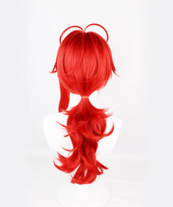 Genshin Impact Diluc Cosplay Wig