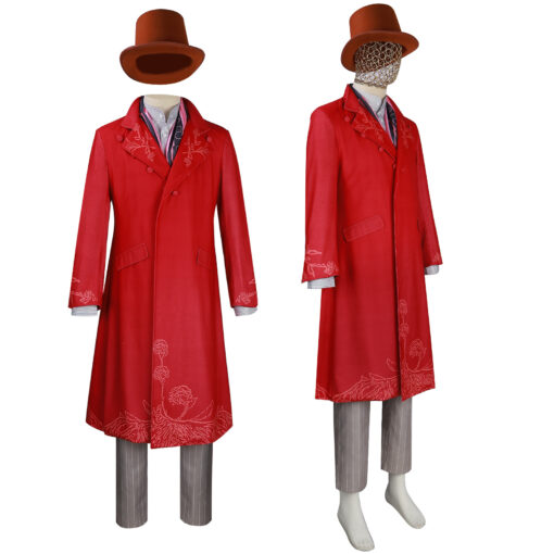 Charlie and the Chocolate Factory Willy Wonka Cosplay Costume