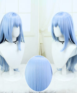 Genshin Impact Skirk Cosplay Wig